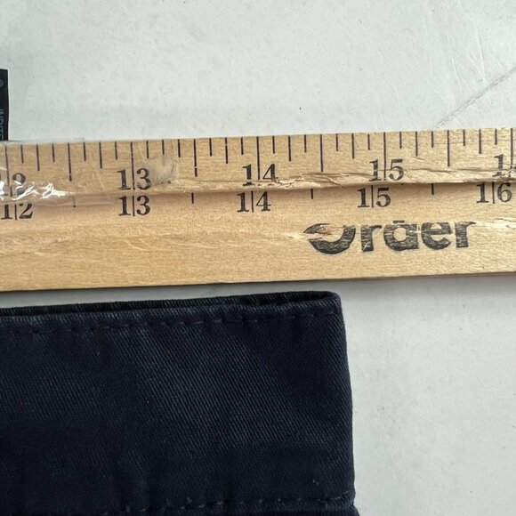 Zara Pants Women's 29x29* High Rise Wide Leg Dark Blue Faded Cargos Tag 4 - Picture 16 of 16